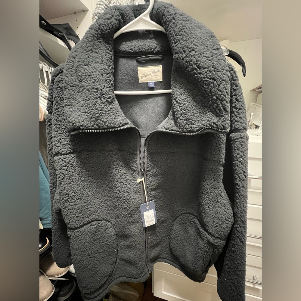 Universal Thread Teddy Bear Fleece Jacket NWT size XXL